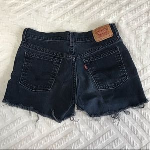 Black Levi Shorts